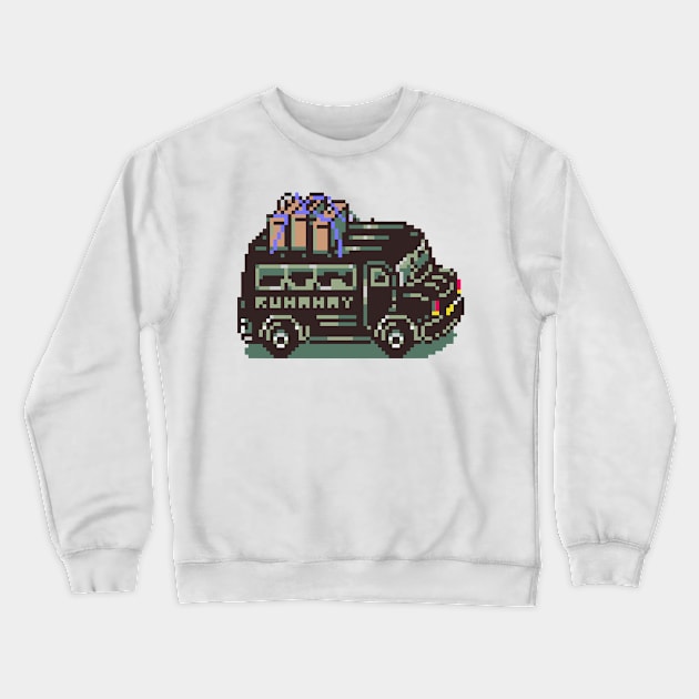 Tour Bus Crewneck Sweatshirt by tomangleberger